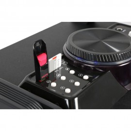 MDJ100 Partystation 100W USB/SD/BT Тонколона с батерия и вход за микрофон LED ефекти